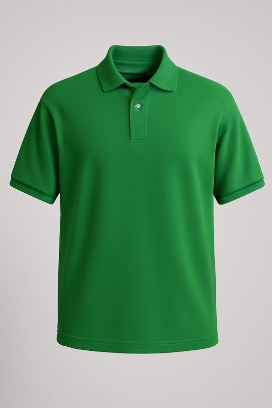 Classic Green ONDU Polo T-Shirt | Unisex Cotton-Blend Classic Polo